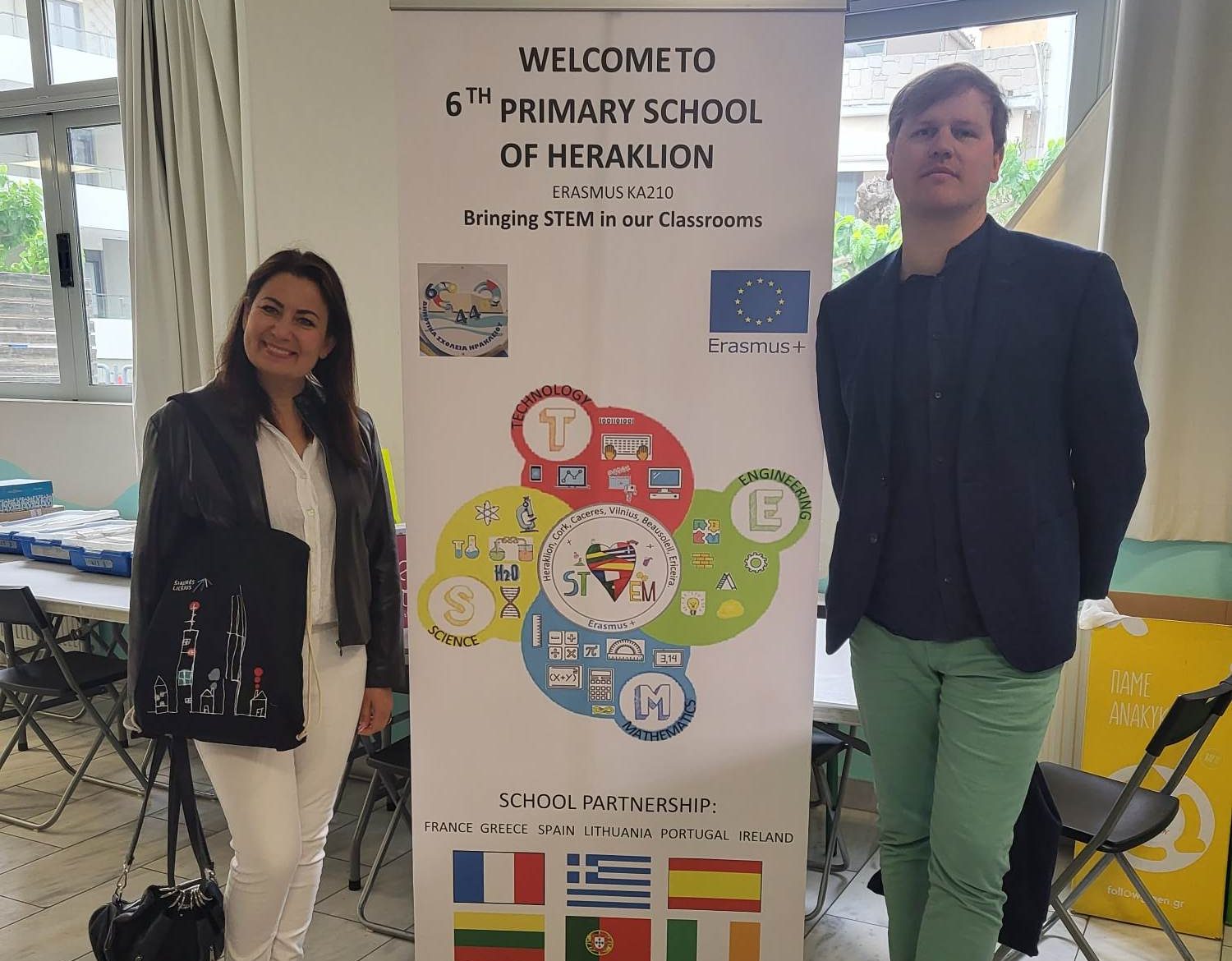 Erasmus + projektas „Bringing STEM in our classrooms“: šalių partnerių susitikimas Graikijoje