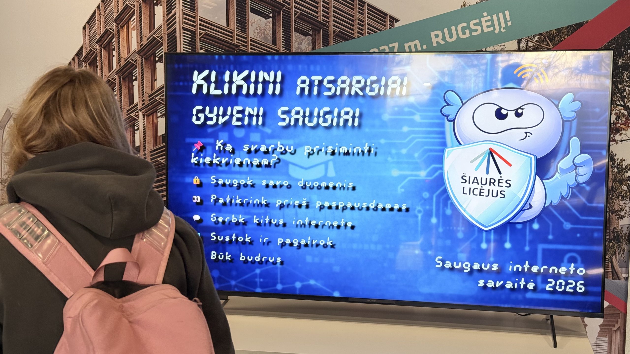 Saugesnio interneto savaitė: budrumas, kritinis mąstymas ir atsakomybė