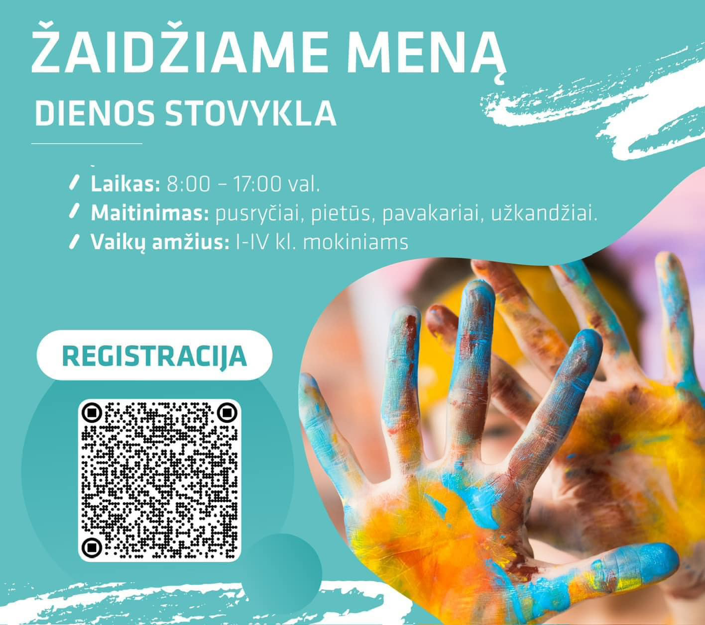 Didelis vasaros stovyklų pasirinkimas ☀️