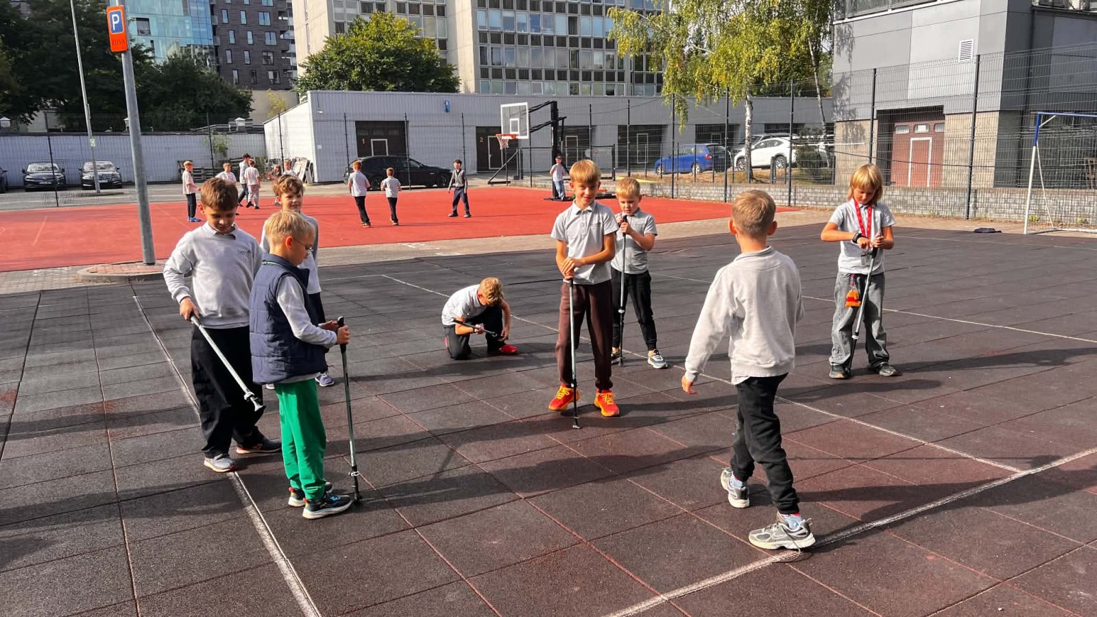 Daugiau judėjimo mokykloje: 2-3 klasių mokiniai pradėjo naujas treniruotes